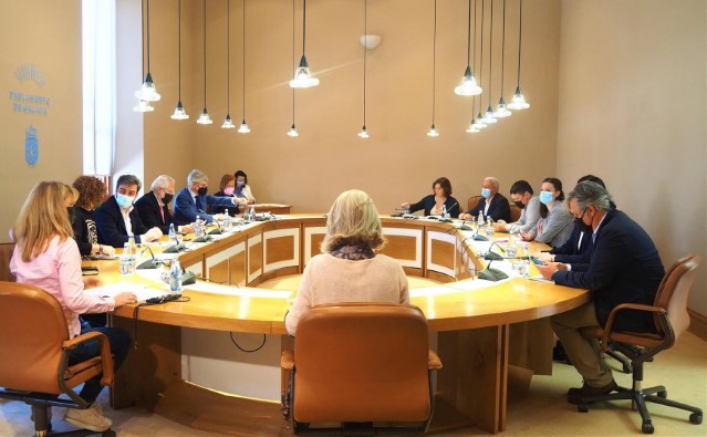 Convocatoria da sesión plenaria do Parlamento de Galicia prevista para o 10 de maio de 2022 - Debate de investidura